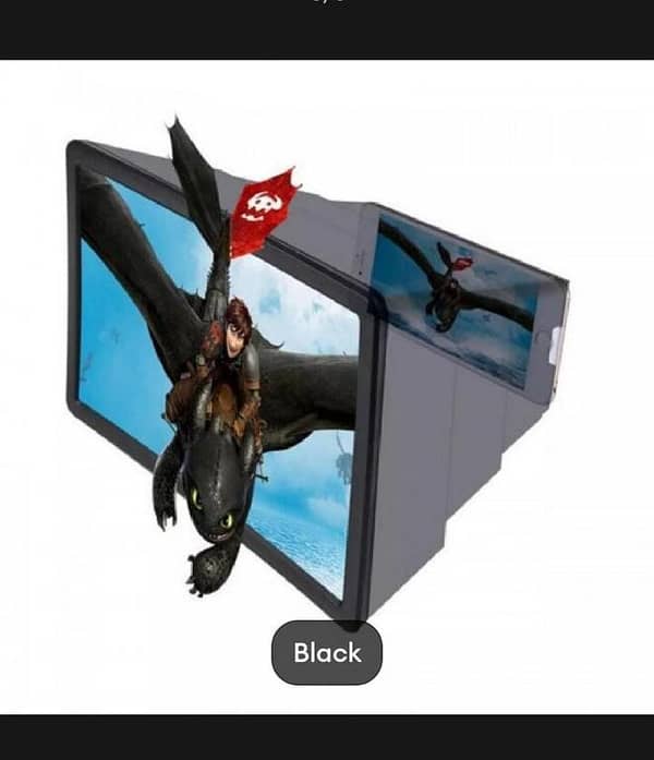 T   Portable 3D Video Enlarge Smartphone Screen Magnifier