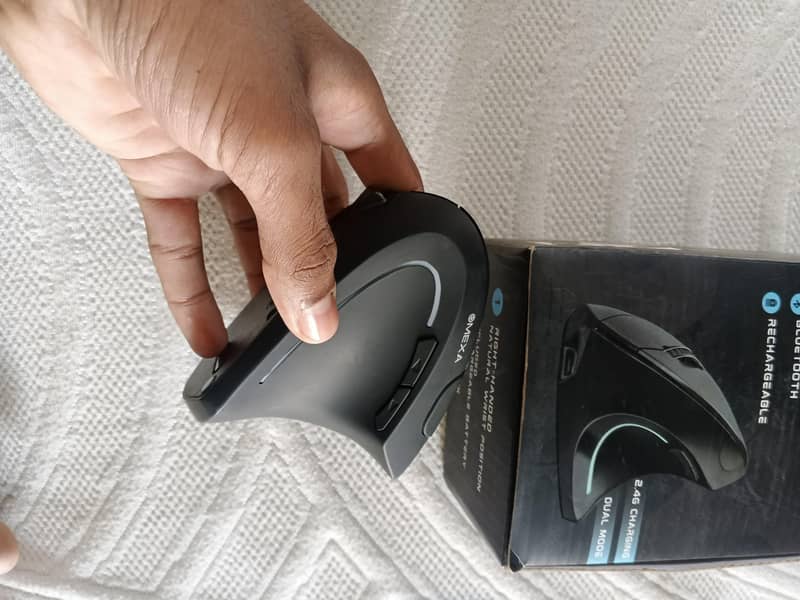omexa flowgrip vertical mouse / wireless mouse/ 4