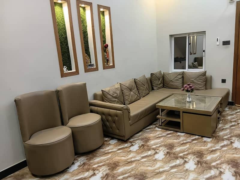 l shape sofas 9 seater. 1 table. . 1