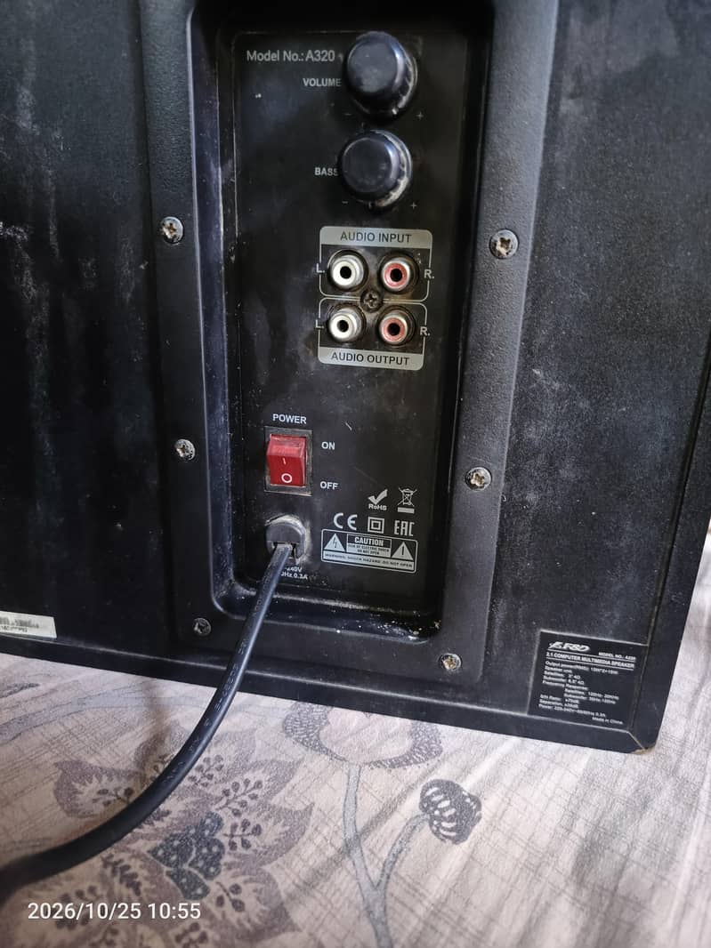F&D woofer 3