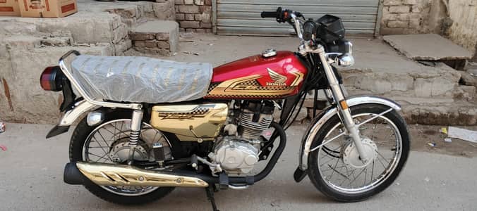 Honda 125 self start Applied for special edition