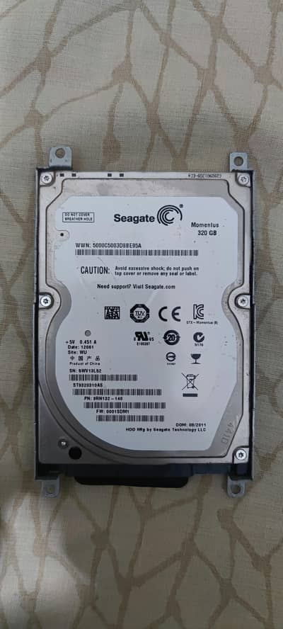 LAPTOP HARD DRIVE SATA 2.5"