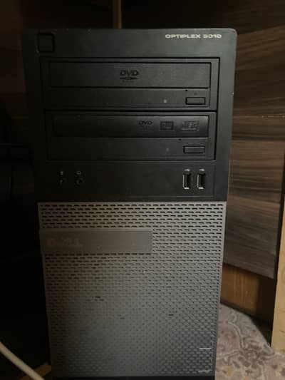 computer desktop and cpu