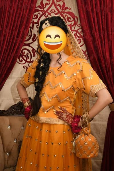 mehndi dress