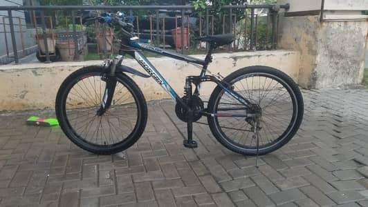 Morgan Intruder 9.0 Mountain Bicycle -Front & Back shocks