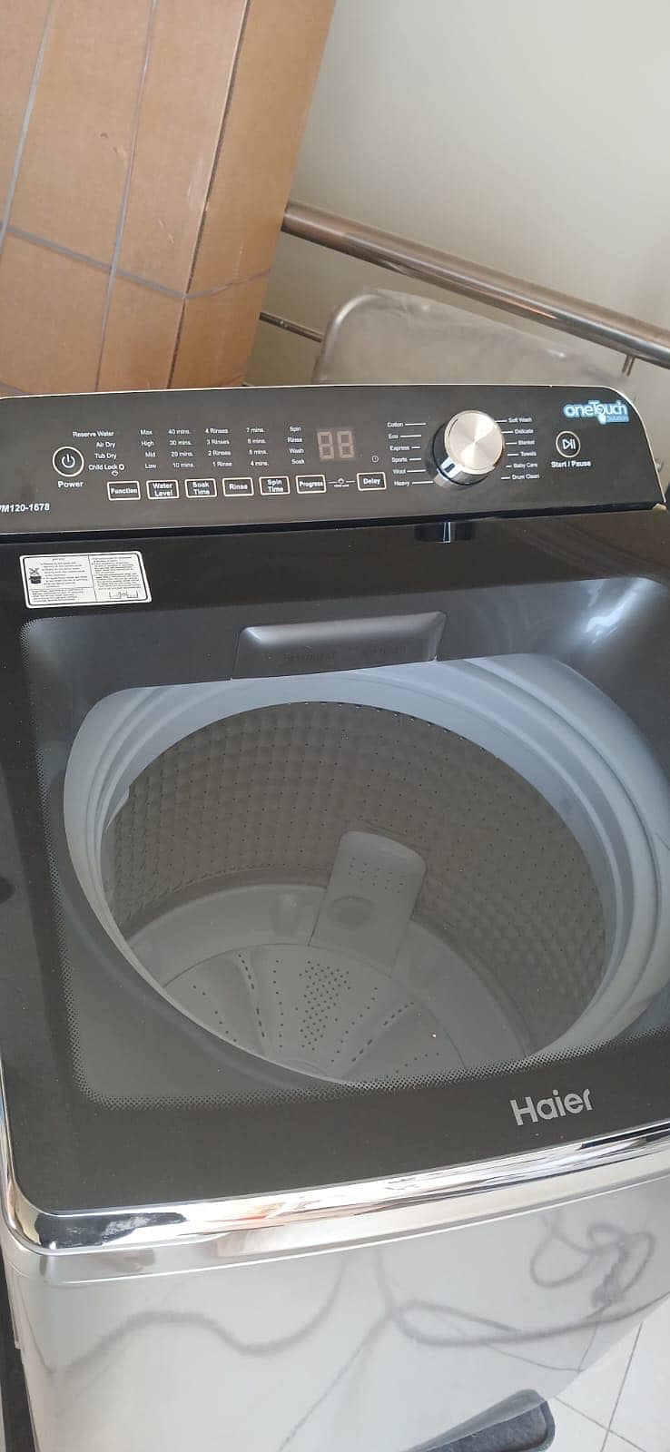 Haier fully automatic machine 1