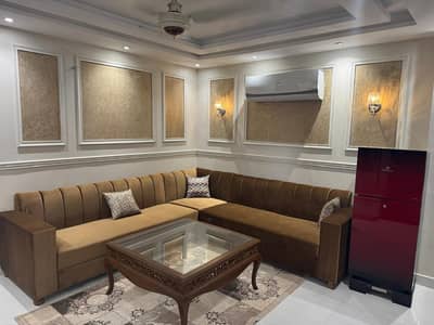 One bed luxury furnished apartment available for rent sector C bahria town Lahore