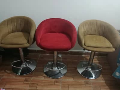 Stool Chair 3 Pieces
