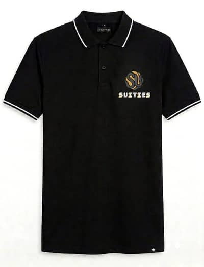 T-shirts and polo-shirts for sale. .