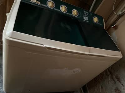 Haier Jumbo Power Twin Tub Washing Machine – HWM120-BS