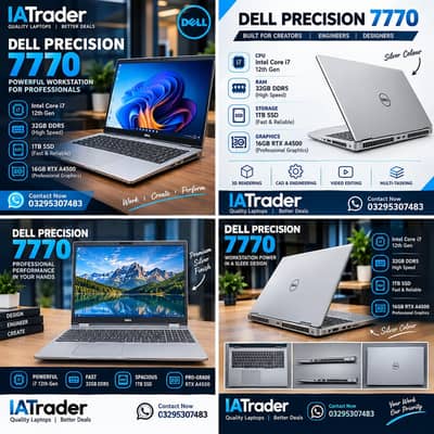 7770 — Silver Beast | i7 12th Gen | RTX A4500 16GB”