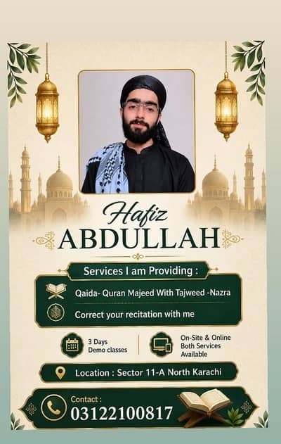 affordable Quran turor in Karachi
