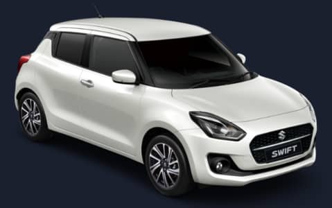 Suzuki Swift GLX White 2026