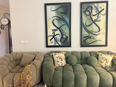 Bubble sofa 3 seater n 1 1 seater