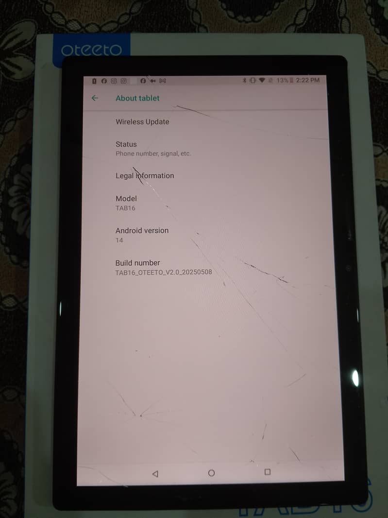 oteeto tab 16 5