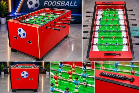 Foosball Table - Full Size Red