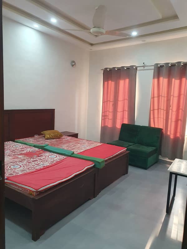 Furnished Flate For Rent at New Super Town Lhr Cantt - Portions ...