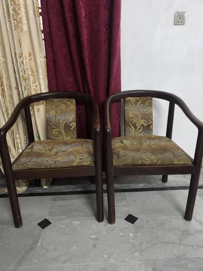 2 Wood Chairs
