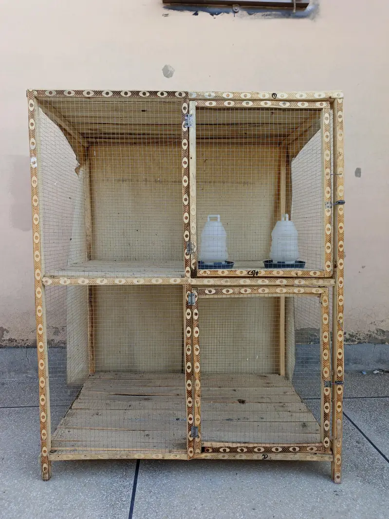 Hens Cage Wooden Structure For Sale