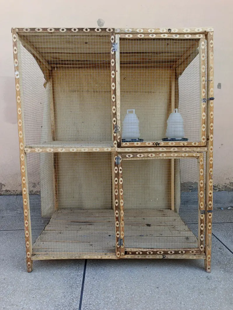 Hens Cage Wooden Structure For Sale — photo 2