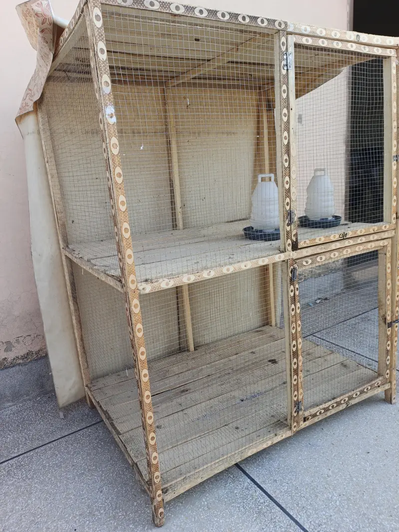 Hens Cage Wooden Structure For Sale — photo 3