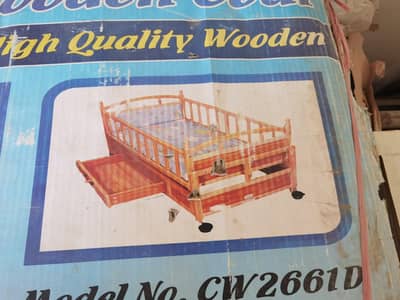 Baby Cot Wooden condition 10/10