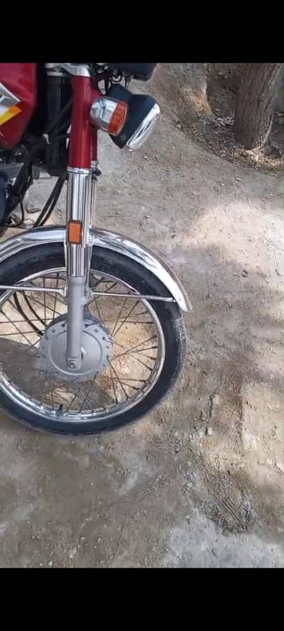 Honda 125 Red calor