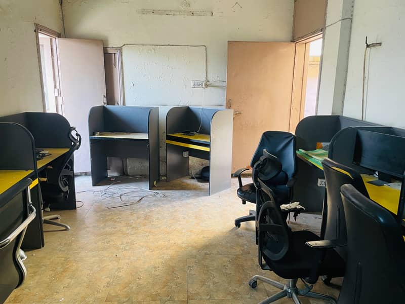 Office Workstations Tables Clusters 3