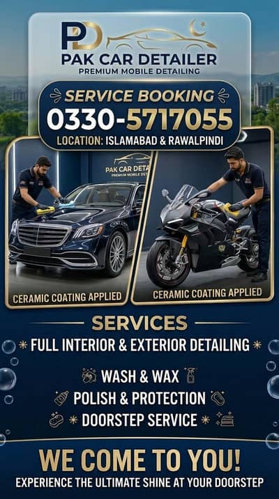 car detailing  service available