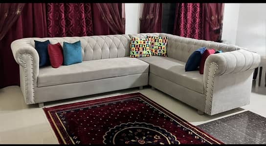 L-shaped 6 seater Sofa