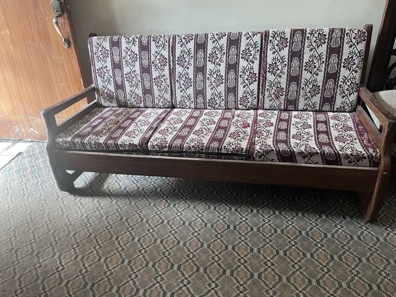 Sofa set pure shesham 3