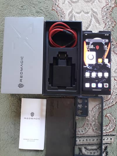 Zte nubia RedMagic 10 Pro with box and charger 16 512