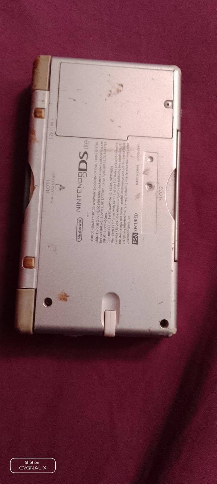 Nintendo DS lite 2