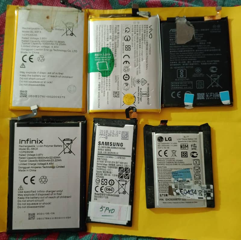 old battery 0
