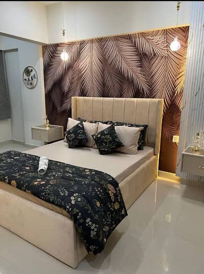 Daily Basis Apartment & Rooms Per day Perweek Short stay Available in E-11 Islamabad