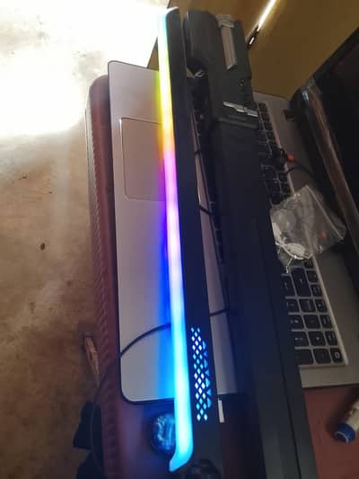 color full sword with smoke and sparks
