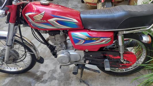 Honda cg 125 good condition all panjab number