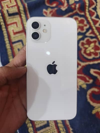 Iphone 12 PTA Approved Baby pink/off white Urgent sale