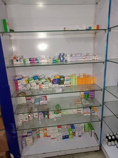 5 racks with glass for sale