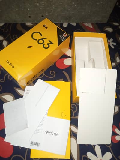 Realme C63 with box 6/128 GB