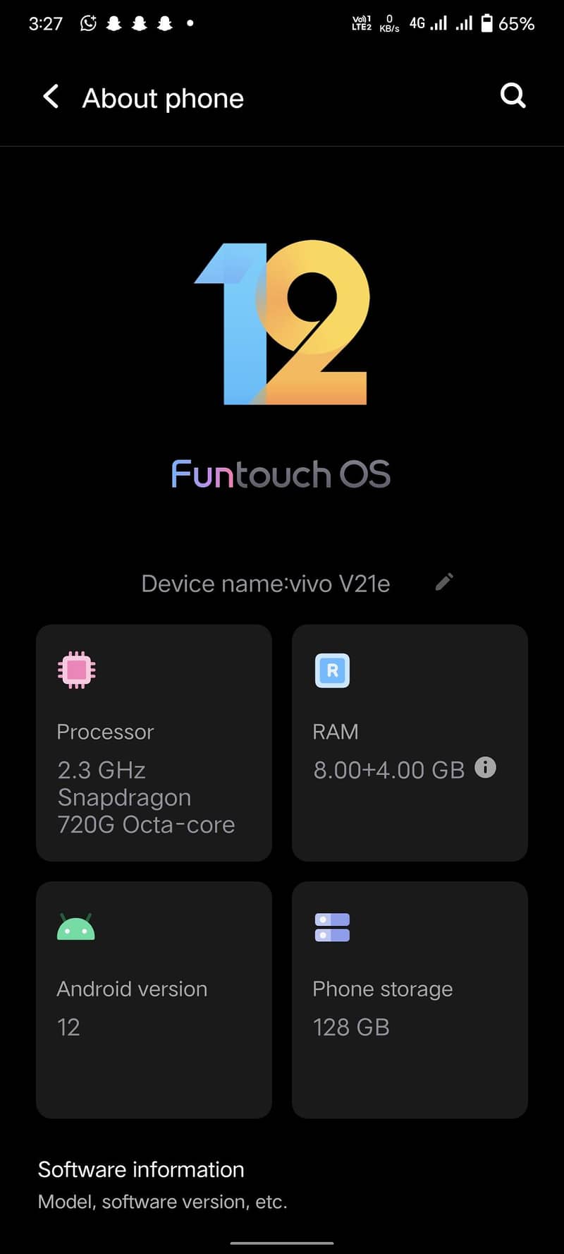Vivo V21e 7