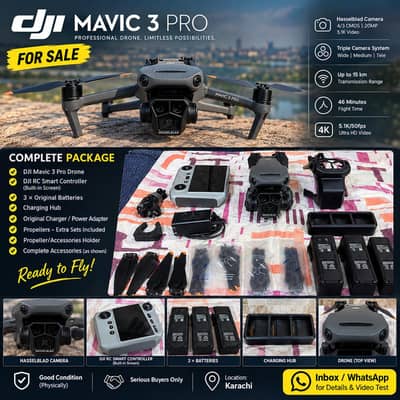 dji mavic 3 pro fly more combo