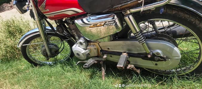 Honda125 CGs self start