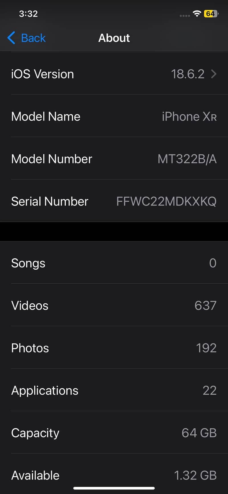 Apple iPhone XR 6