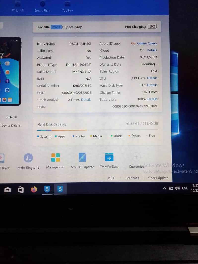 ipad 9th gen 256gb 2