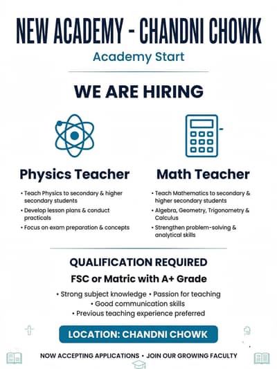 hiring a teacher