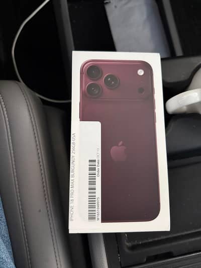iPhone 18 Pro Max pin pack factory unlock 256gb