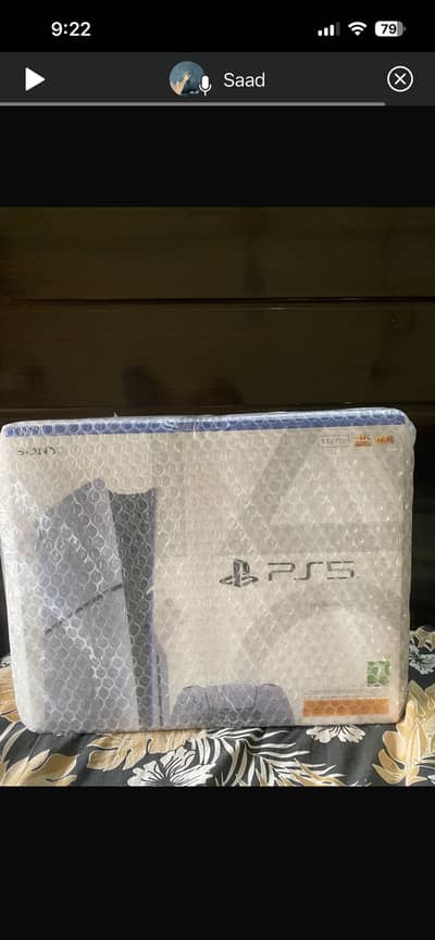Sony ps5 slim box pack disc edition