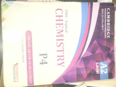 AS and A Level Chemistry Topicals.