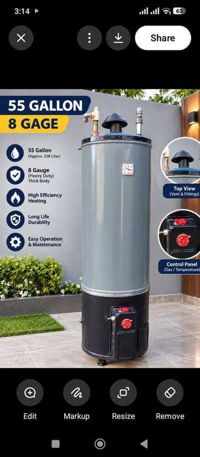 Geyser for sale